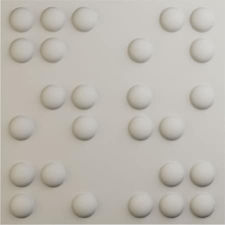 Ekena Millwork 19 5/8in. W x 19 5/8in. H Emery EnduraWall Decorative 3D Wall Panel, Total 32.04 Sq. Ft., 12PK WP20X20EMGBW-CASE-12